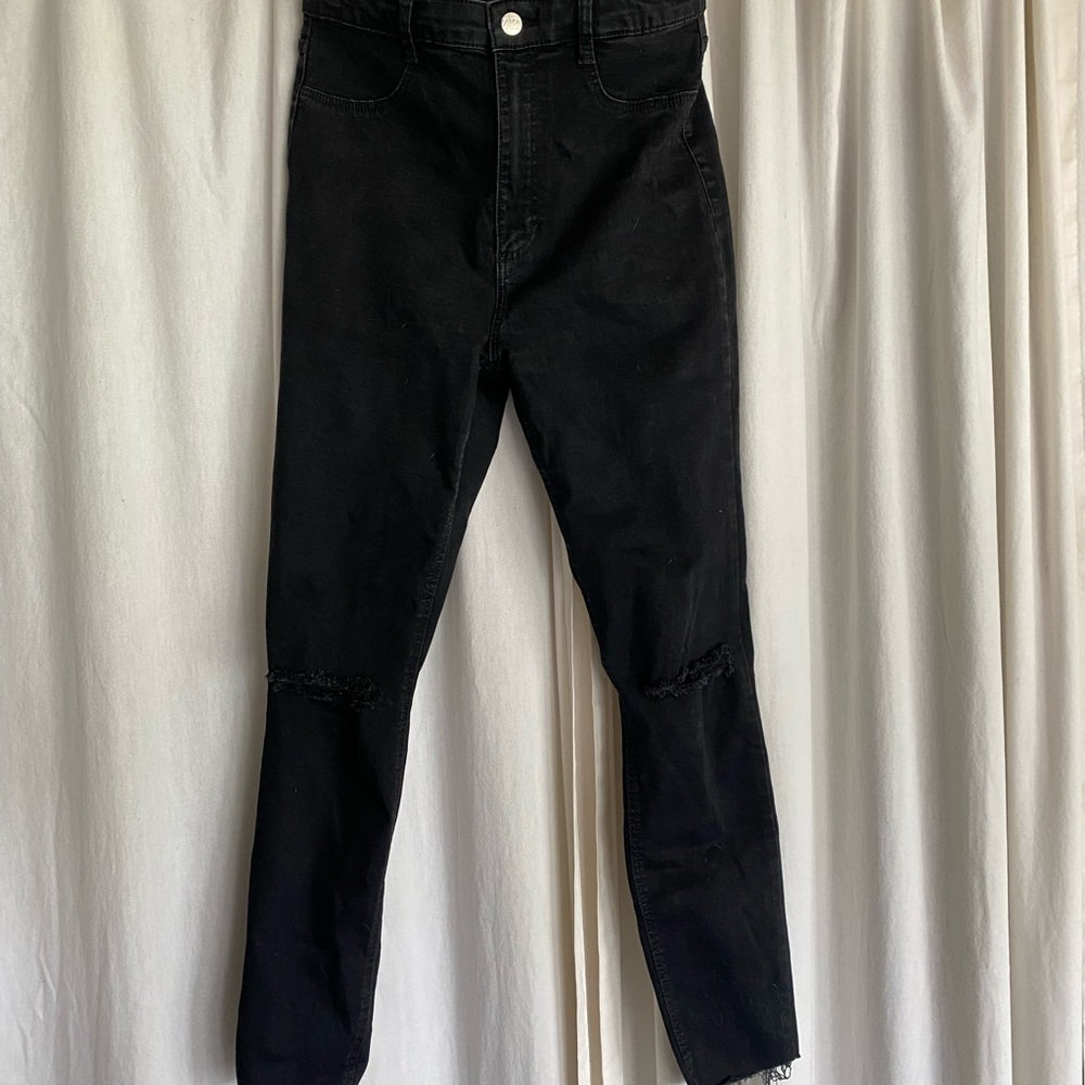 ZARA black skinny jeans